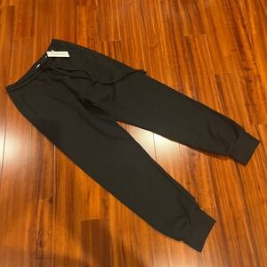 Suburban Riot Jogger Sweatpants Black Drawstring Pocket Pants New NWT Size XS